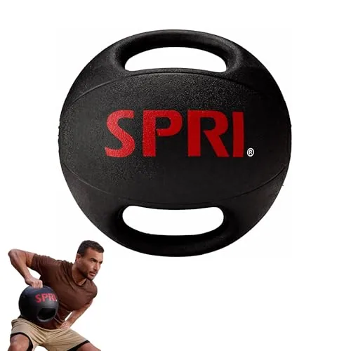 Spri Dual-Grip Medicine Ball
