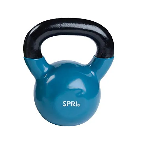 Spri Deluxe Vinyl Kettlebell